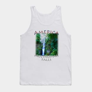 America - Oregon - Multnomah Falls Tank Top